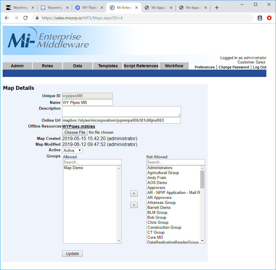 Mi-Corporation: Mapping Within the Mobile Impact Platform
