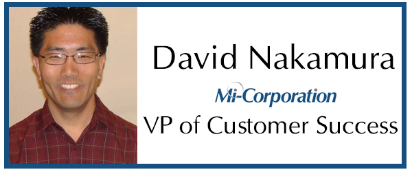 David Nakamura Named Mi-Co's Vice President of Customer Success